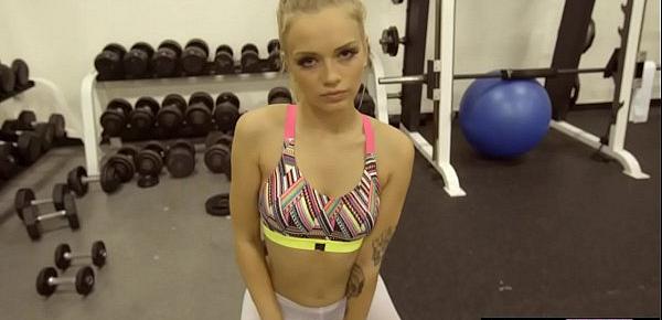  Fit Teen Alex Grey Fucked Hard In Yoga Pants - Gym Selfie S1E2